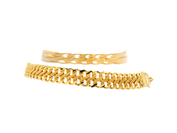 22K Yellow Gold Men’s Bracelet
