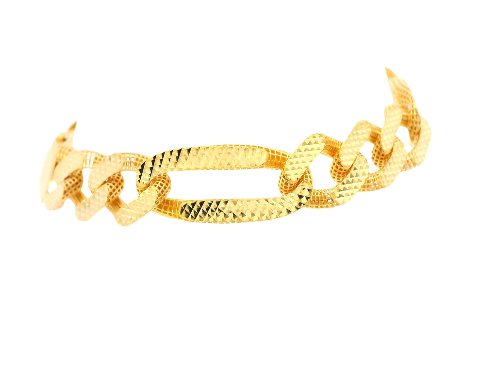 22K Yellow Gold Men’s Bracelet