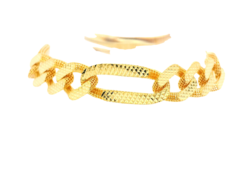 22K Yellow Gold Men’s Bracelet