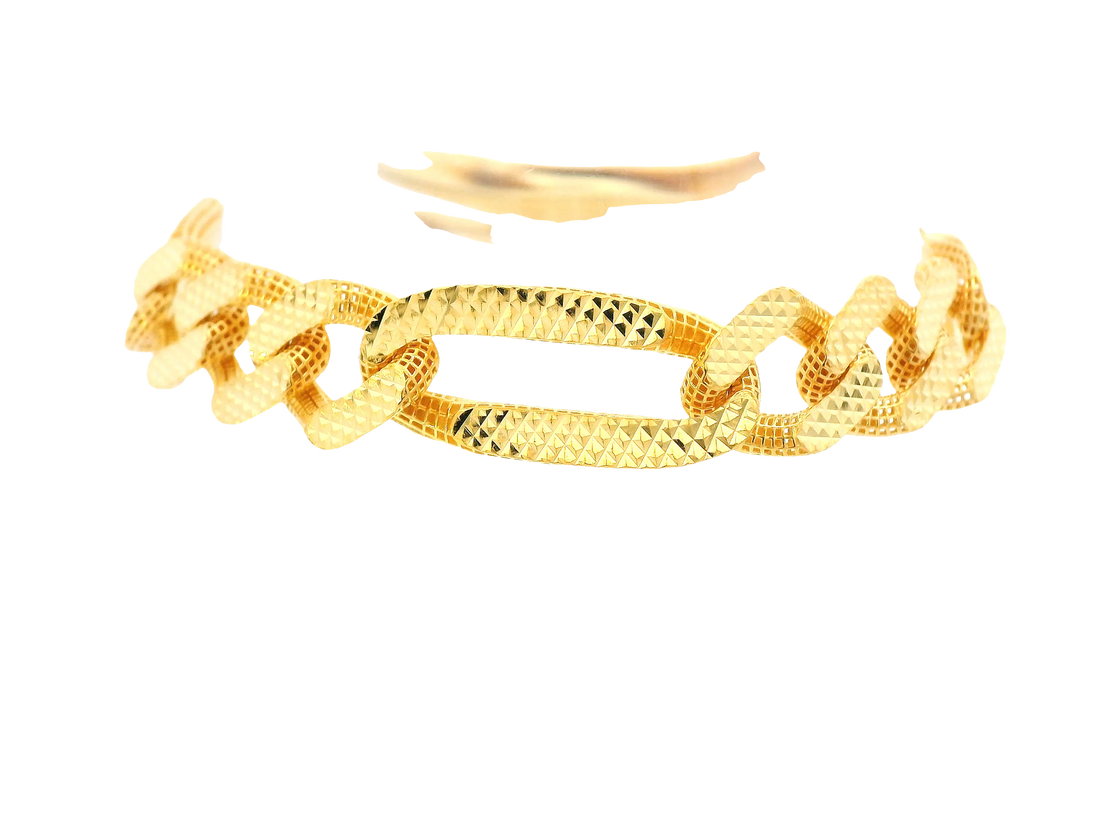 22K Yellow Gold Men’s Bracelet