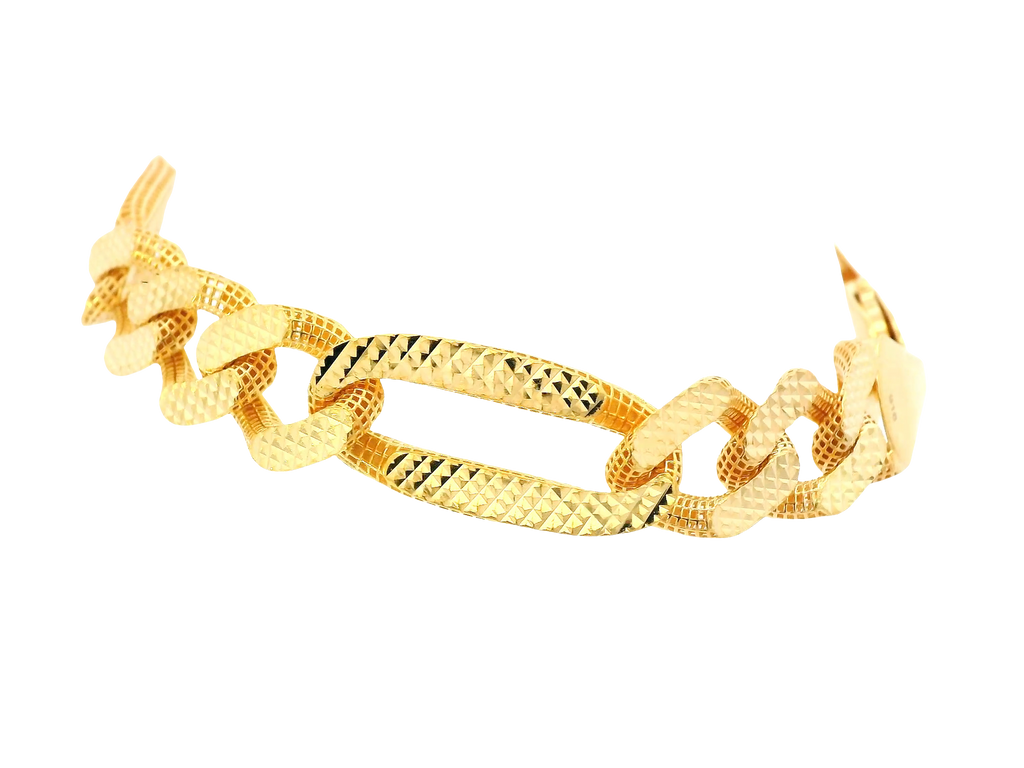 22K Yellow Gold Men’s Bracelet