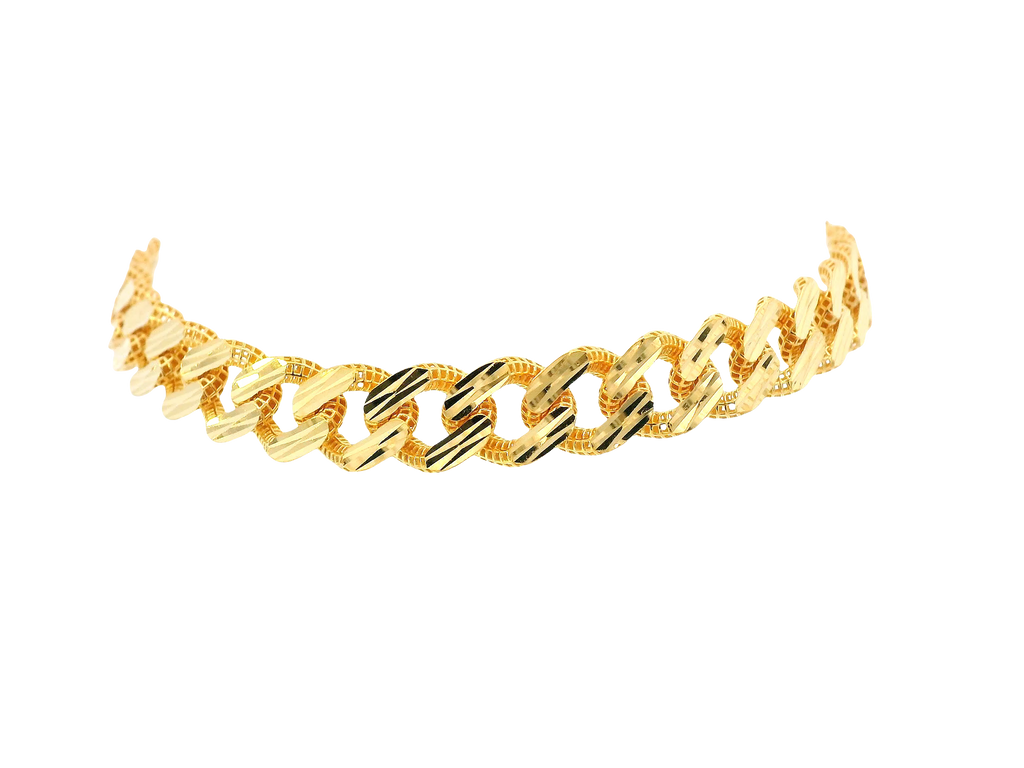 22K Yellow Gold Men’s Bracelet
