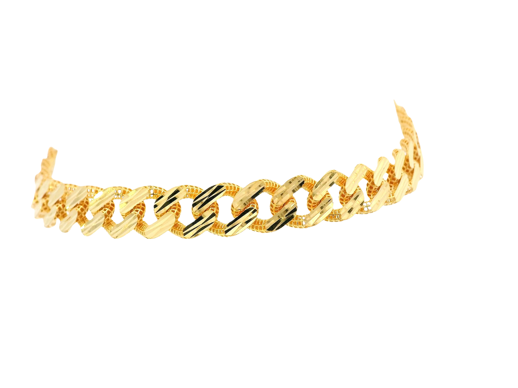 22K Yellow Gold Men’s Bracelet