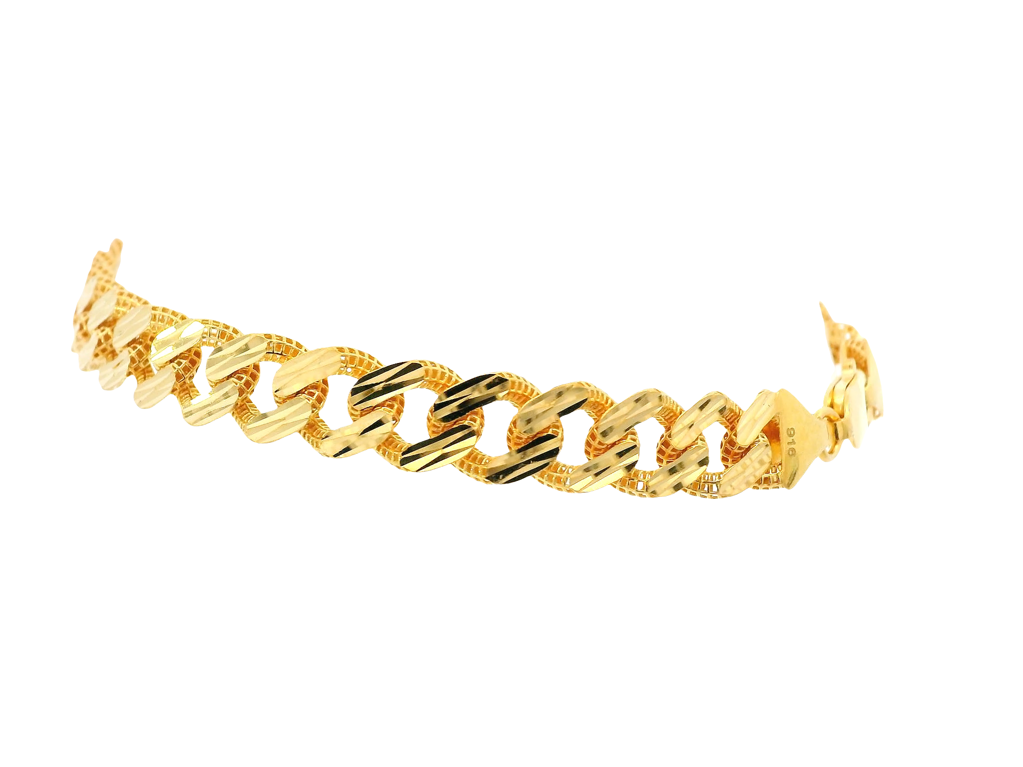 22K Yellow Gold Men’s Bracelet