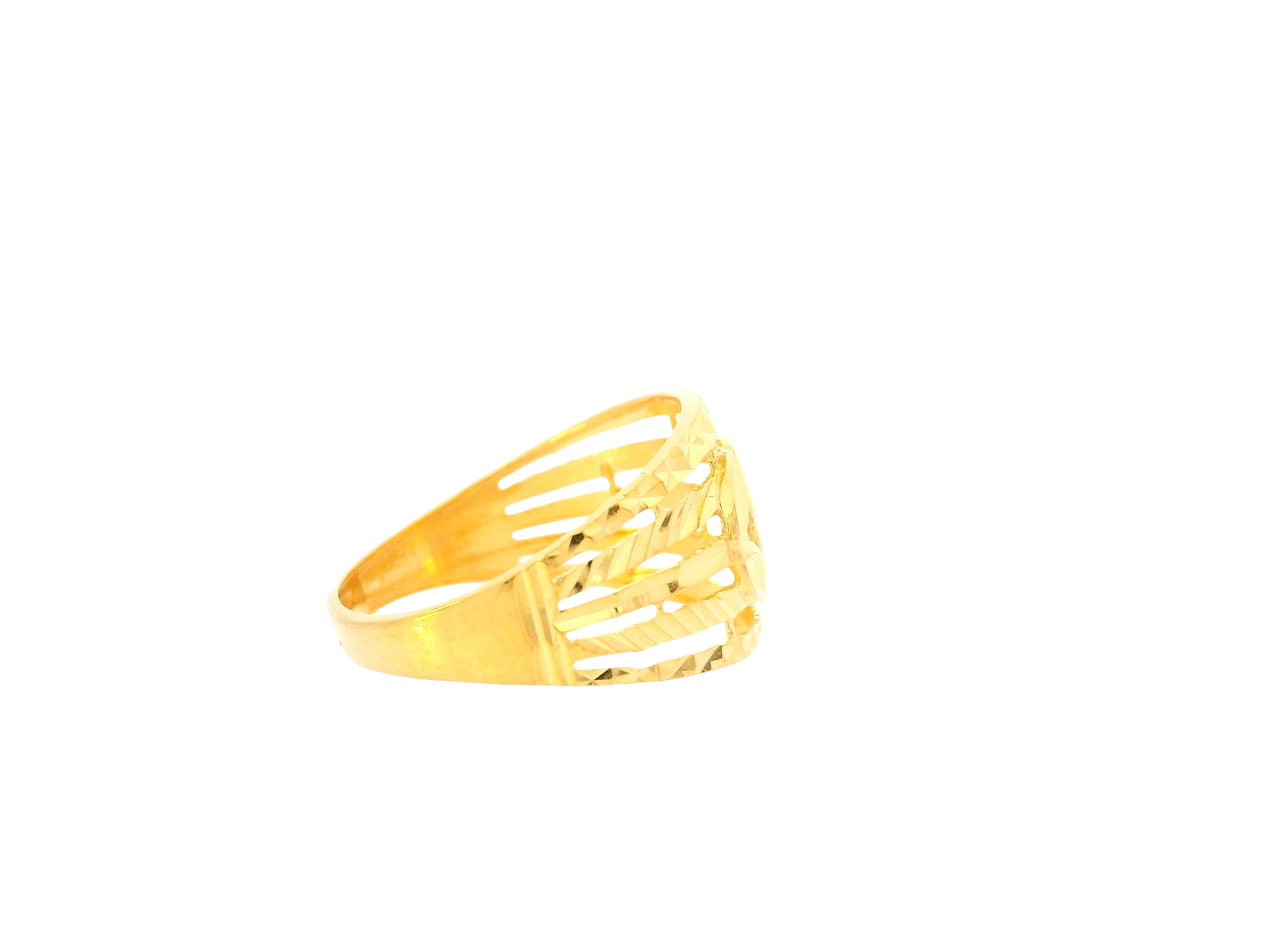 22K Yellow Gold Ladies Ring