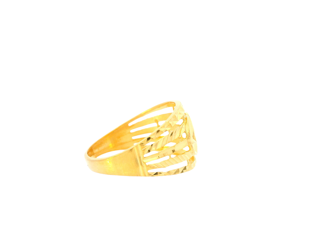 22K Yellow Gold Ladies Ring