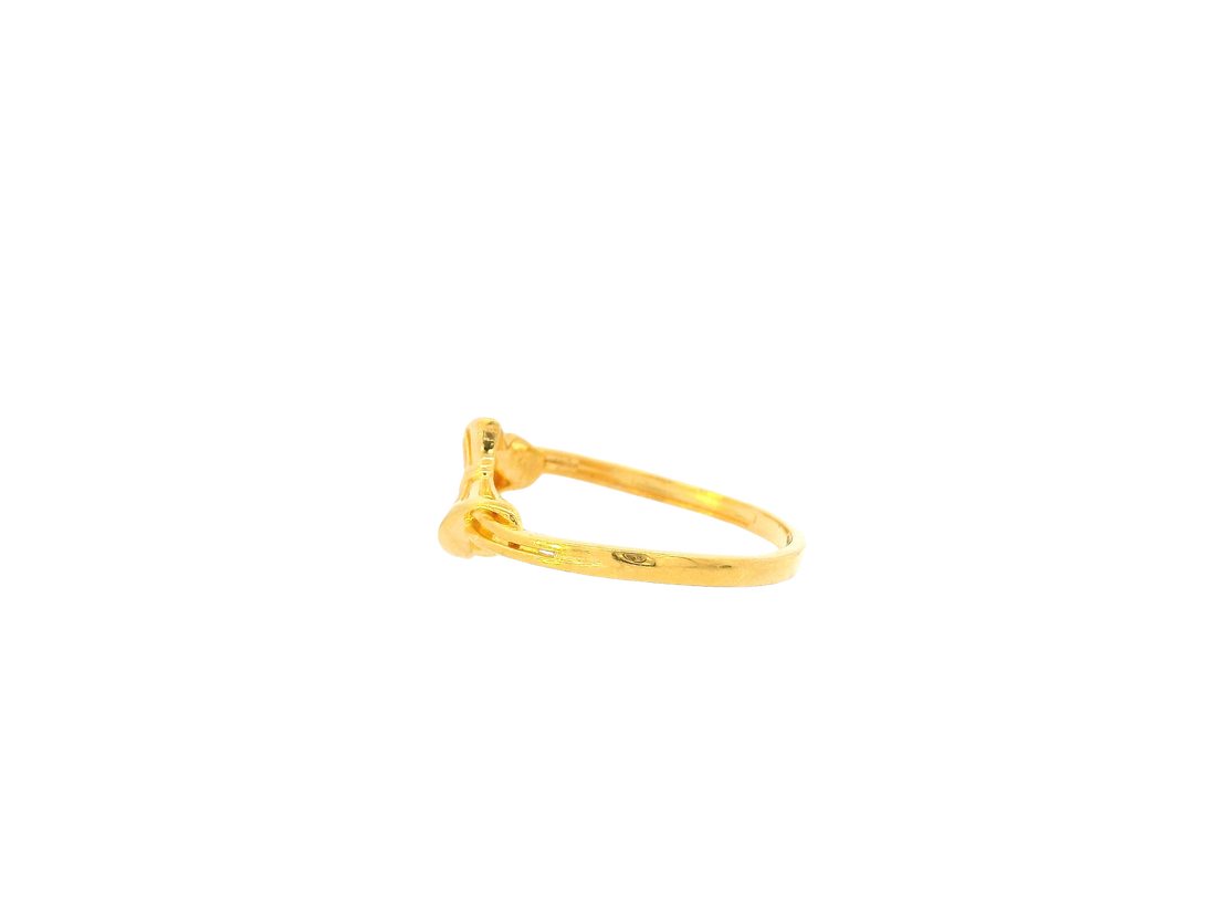 22K Yellow Gold Ladies Ring