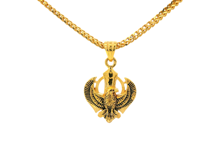 22K Yellow Gold Khanda Pendant