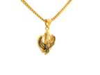 22K Yellow Gold Khanda Pendant