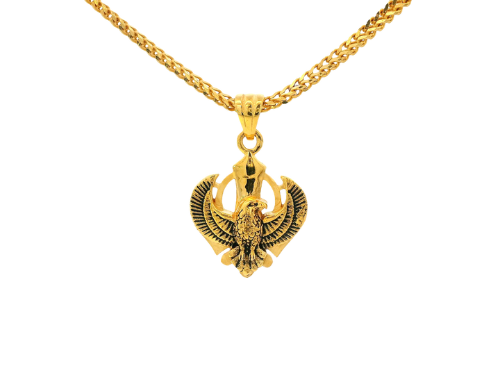 22K Yellow Gold Khanda Pendant