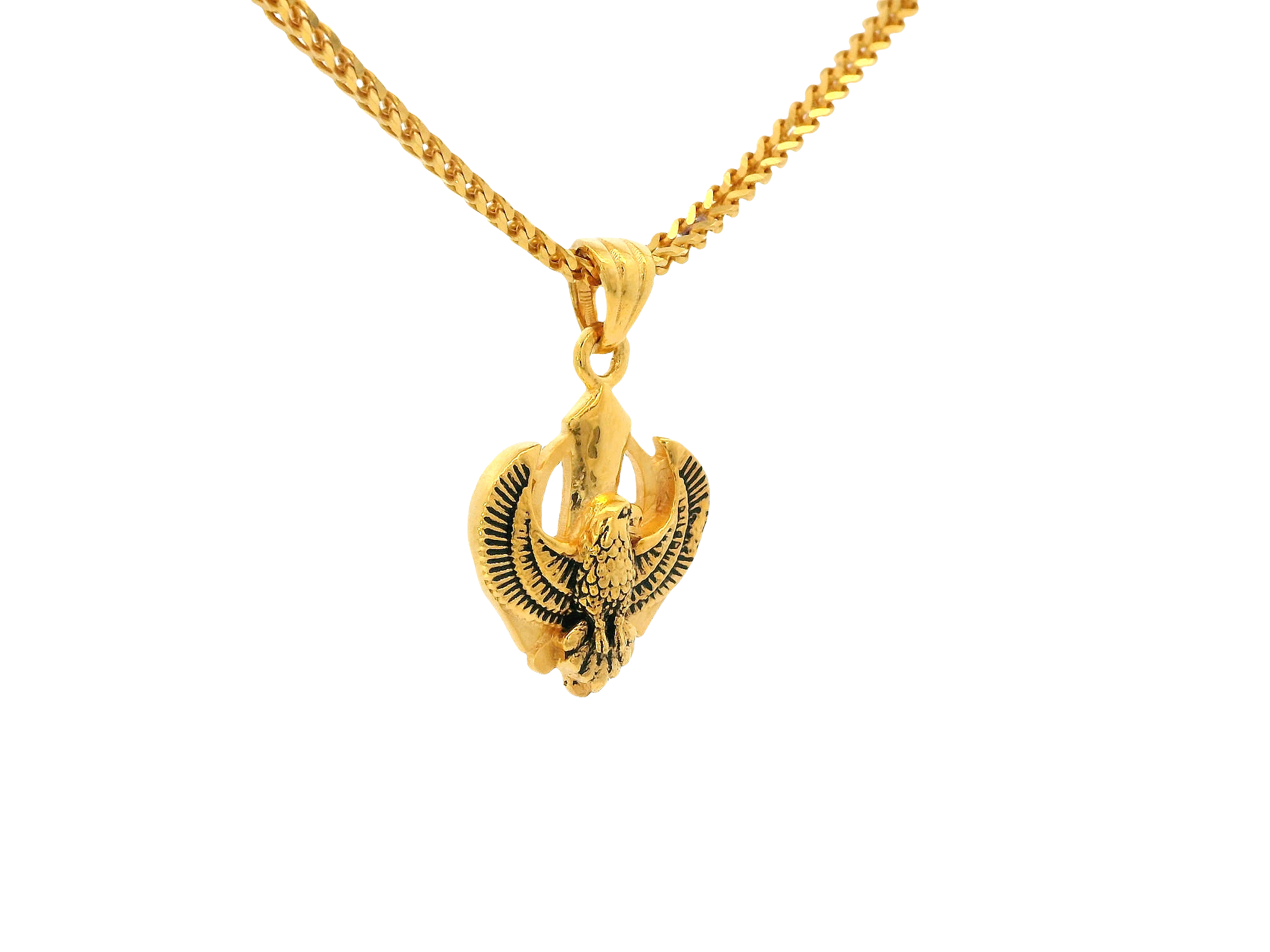22K Yellow Gold Khanda Pendant