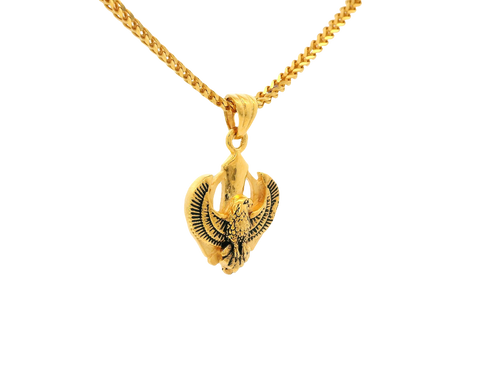 22K Yellow Gold Khanda Pendant