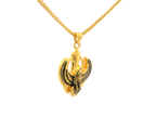 22K Yellow Gold Khanda Pendant