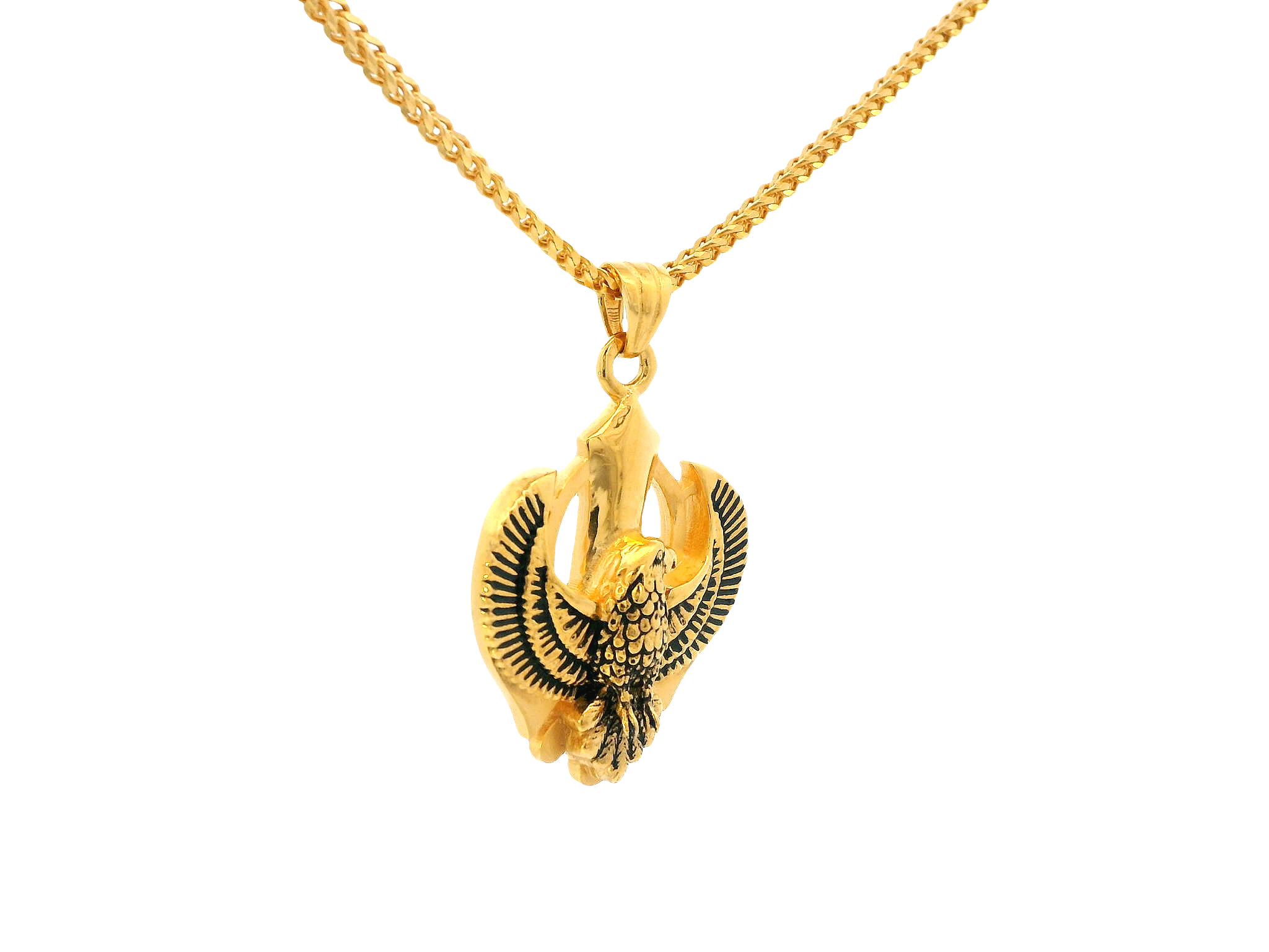 22K Yellow Gold Khanda Pendant