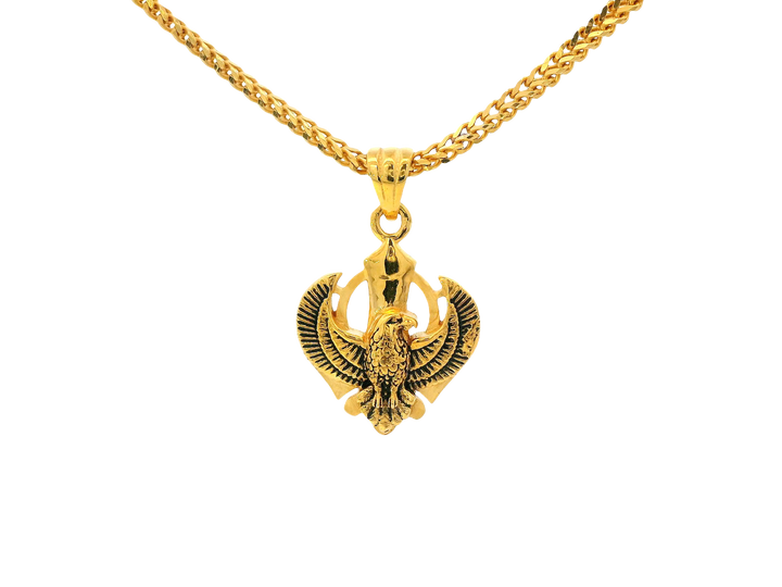 22K Yellow Gold Khanda Pendant