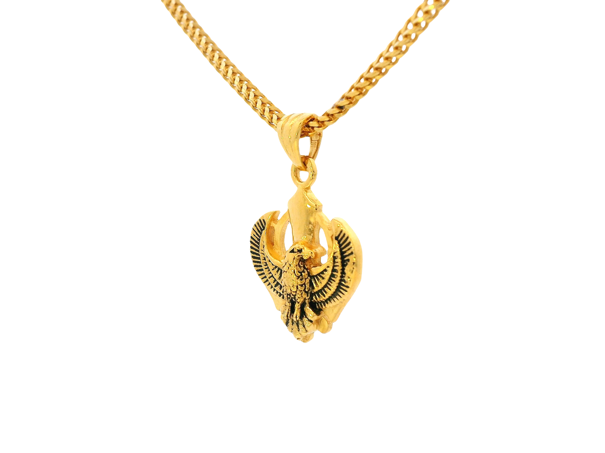 22K Yellow Gold Khanda Pendant