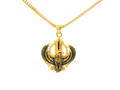 22K Yellow Gold Khanda Pendant
