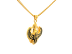 22K Yellow Gold Khanda Pendant
