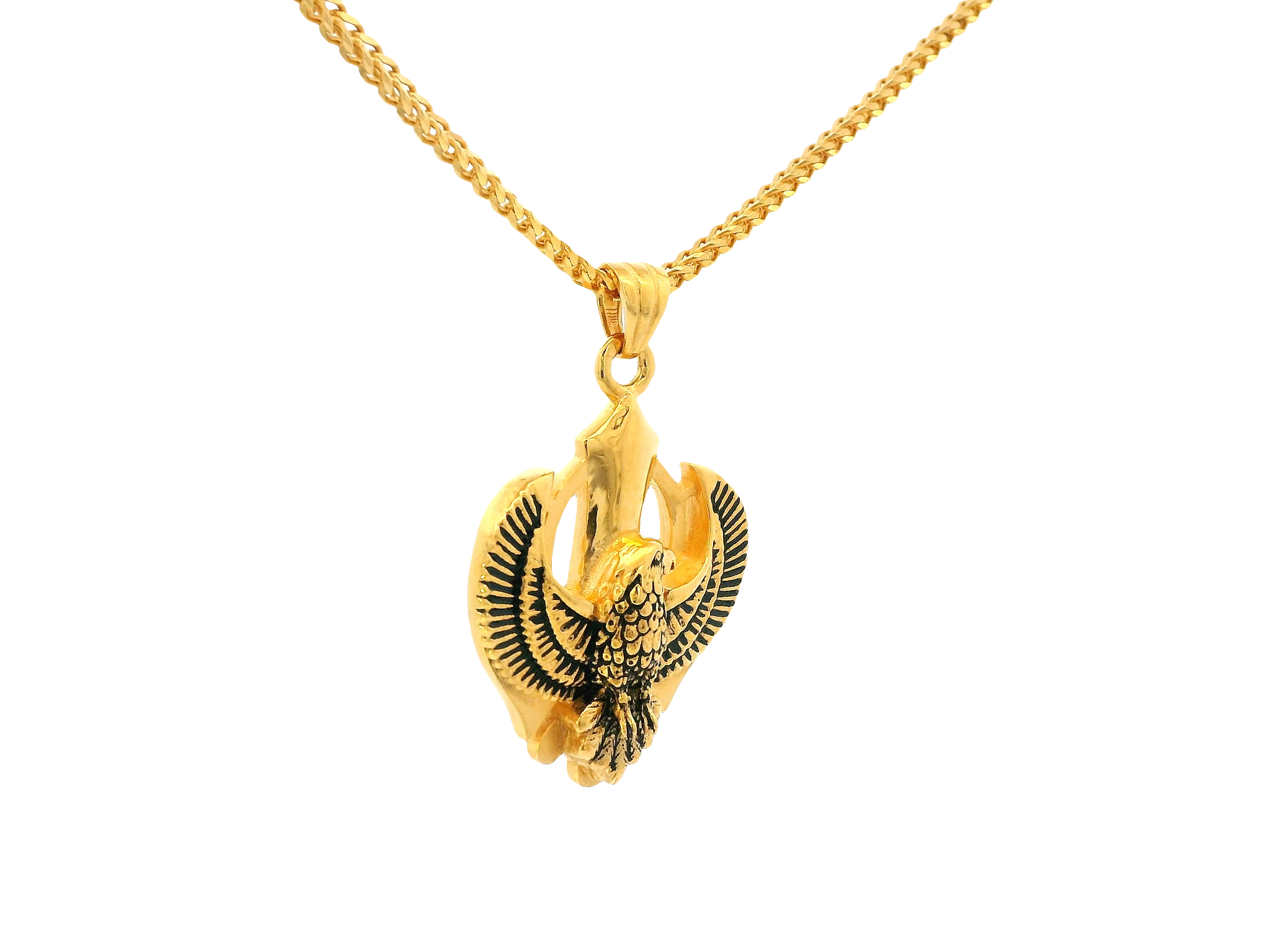 22K Yellow Gold Khanda Pendant