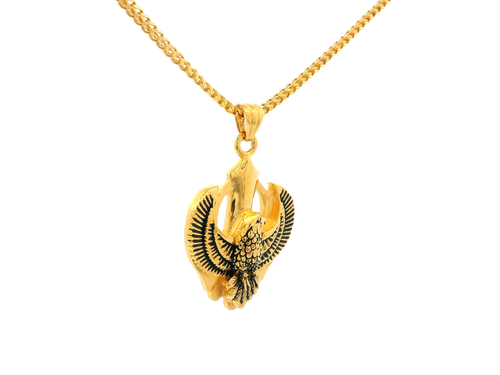 22K Yellow Gold Khanda Pendant