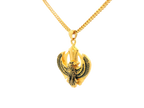 22K Yellow Gold Khanda Pendant
