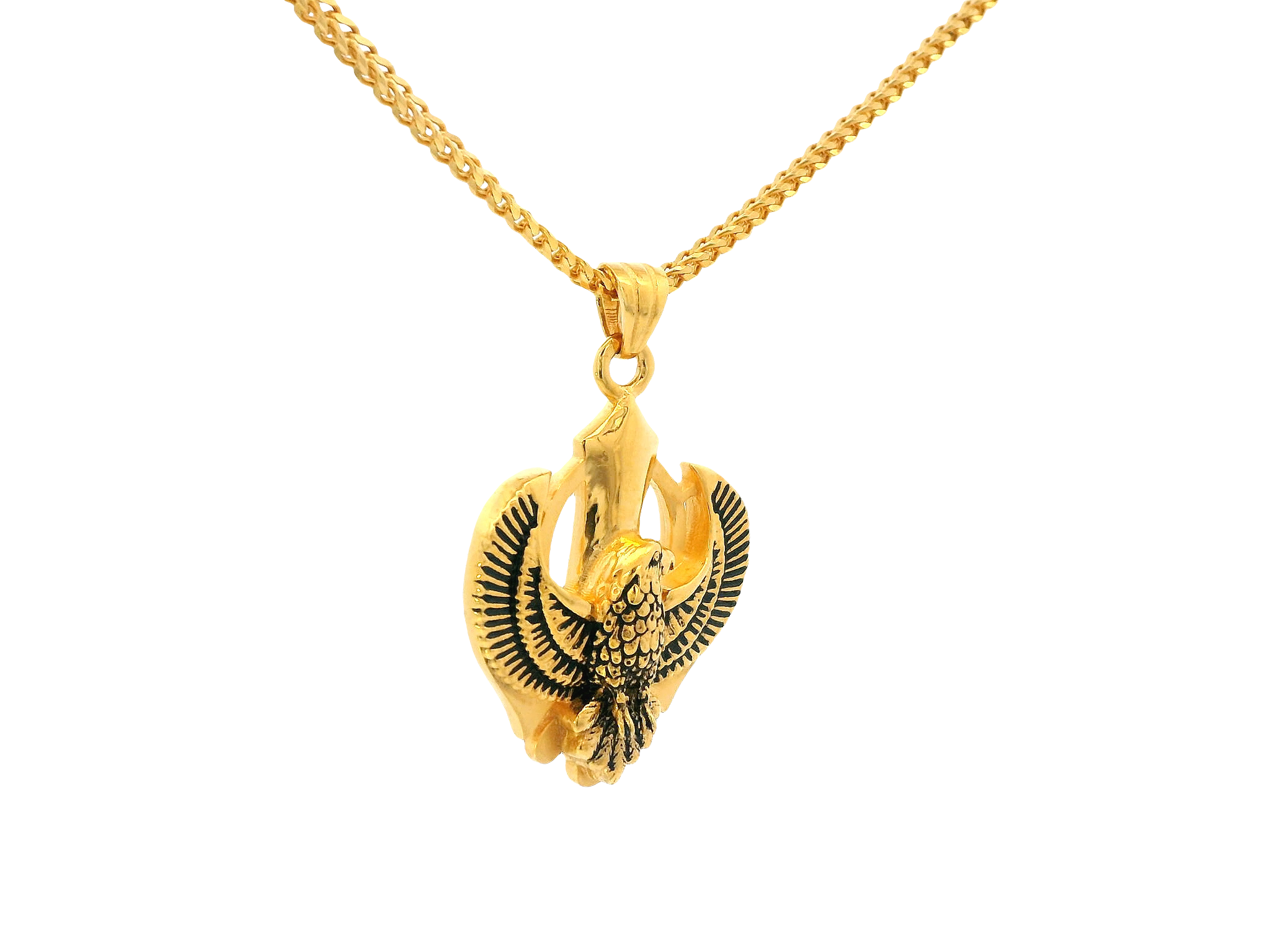 22K Yellow Gold Khanda Pendant