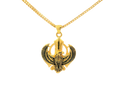 22K Yellow Gold Khanda Pendant
