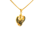 22K Yellow Gold Khanda Pendant