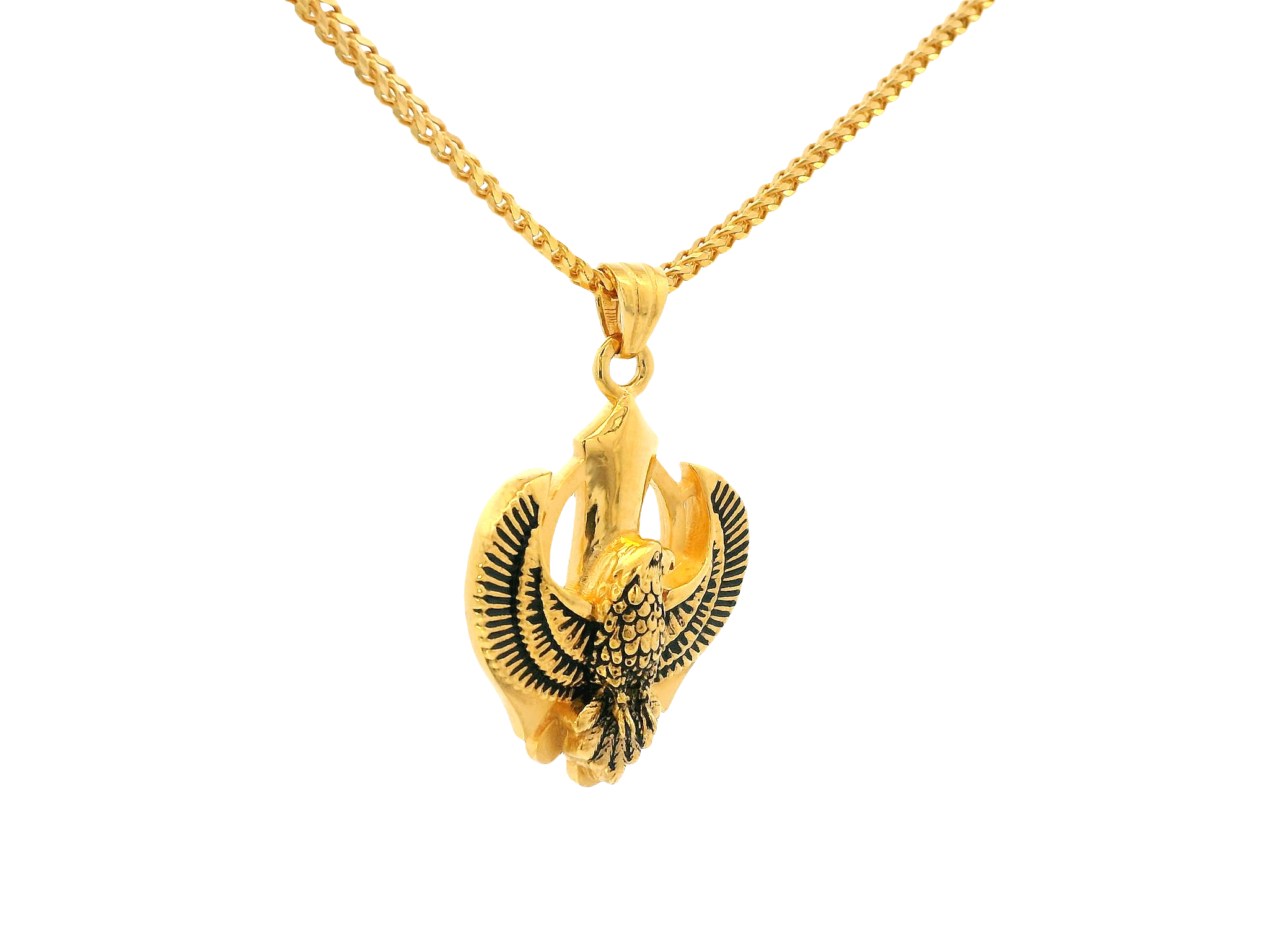 22K Yellow Gold Khanda Pendant