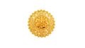 22k Yellow Gold Ornate Mandala Ring