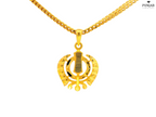 22K Yellow Gold Khanda Pendant