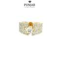 14K Yellow Gold Diamond Ring with 0.95 CT Diamond