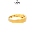 14K Yellow Gold Diamond Band with 0.25 CT Diamond