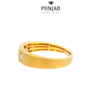 14K Yellow Gold Diamond Band with 0.25 CT Diamond