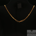 22K Classic 14k Yellow Gold Cuban Link Chain Necklace