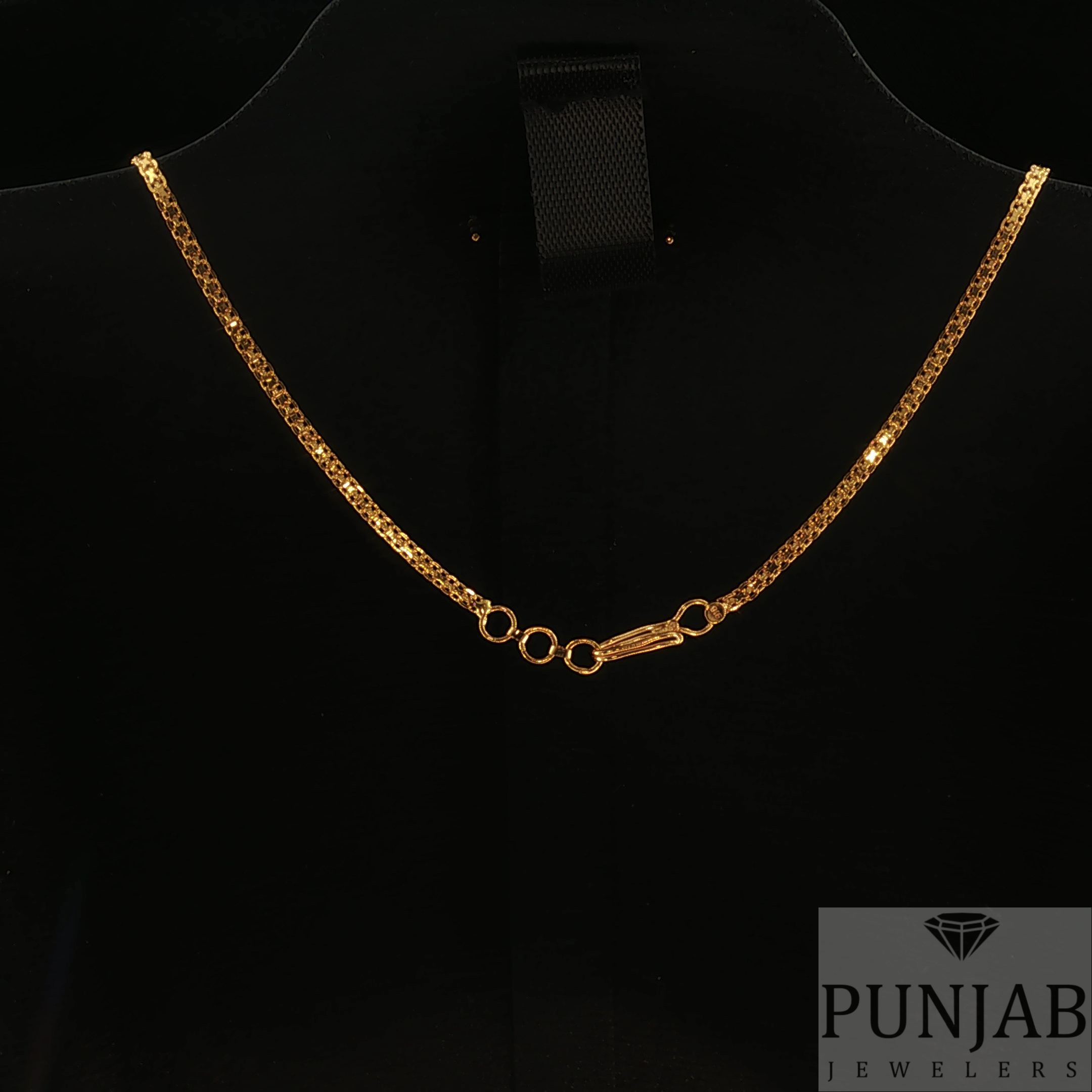 22K Classic 14k Yellow Gold Cuban Link Chain Necklace