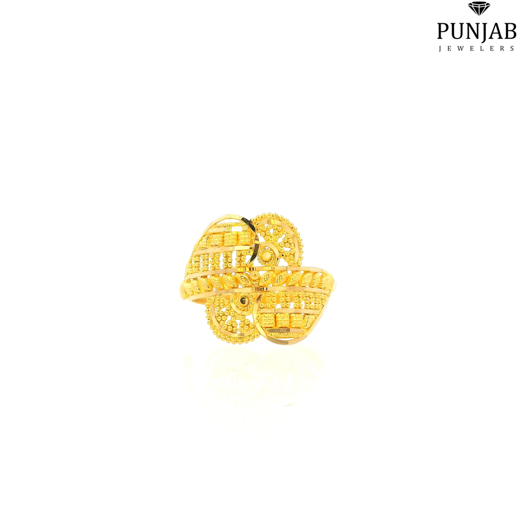 22K Yellow Gold Traditional Ring