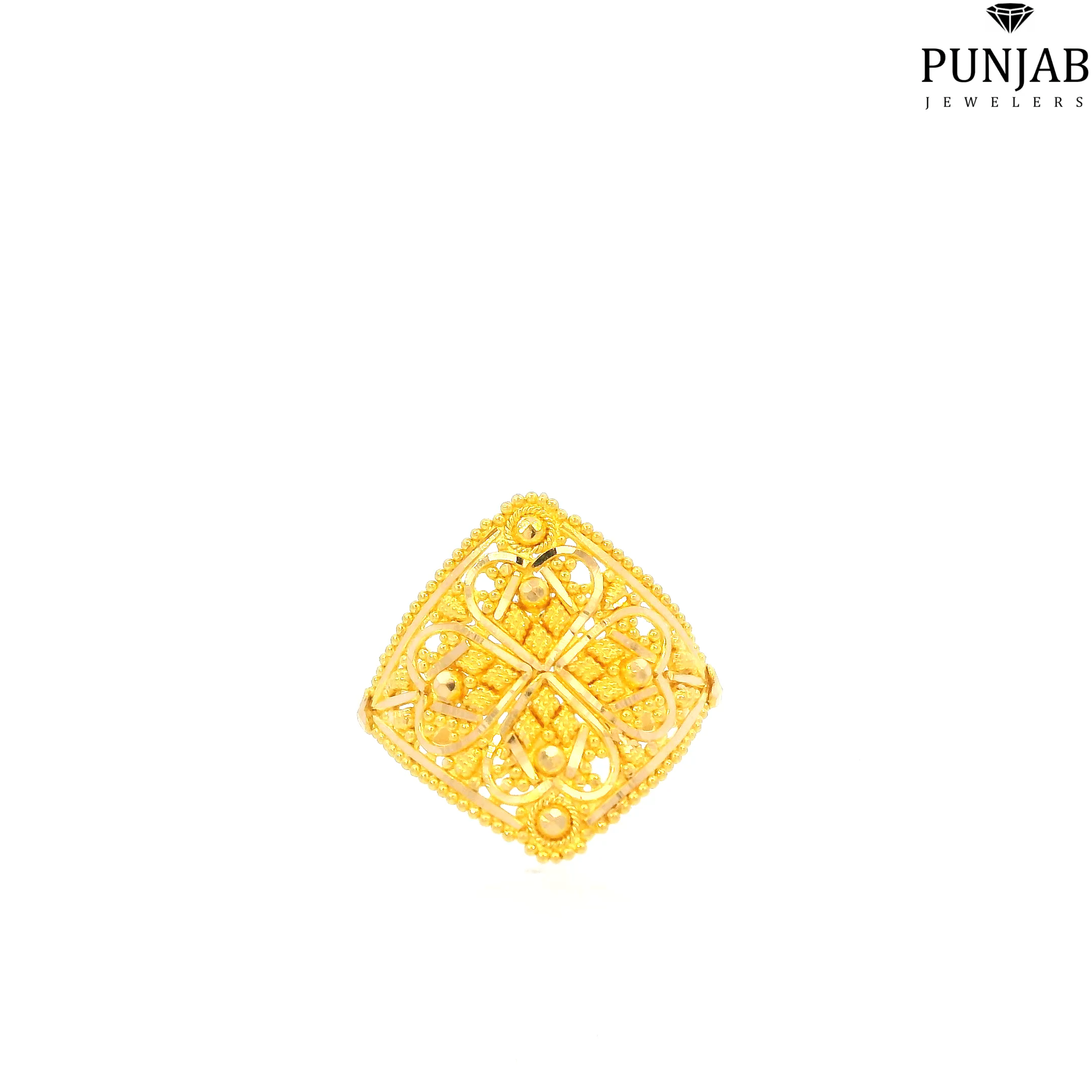 22K Yellow Gold Traditional Ring