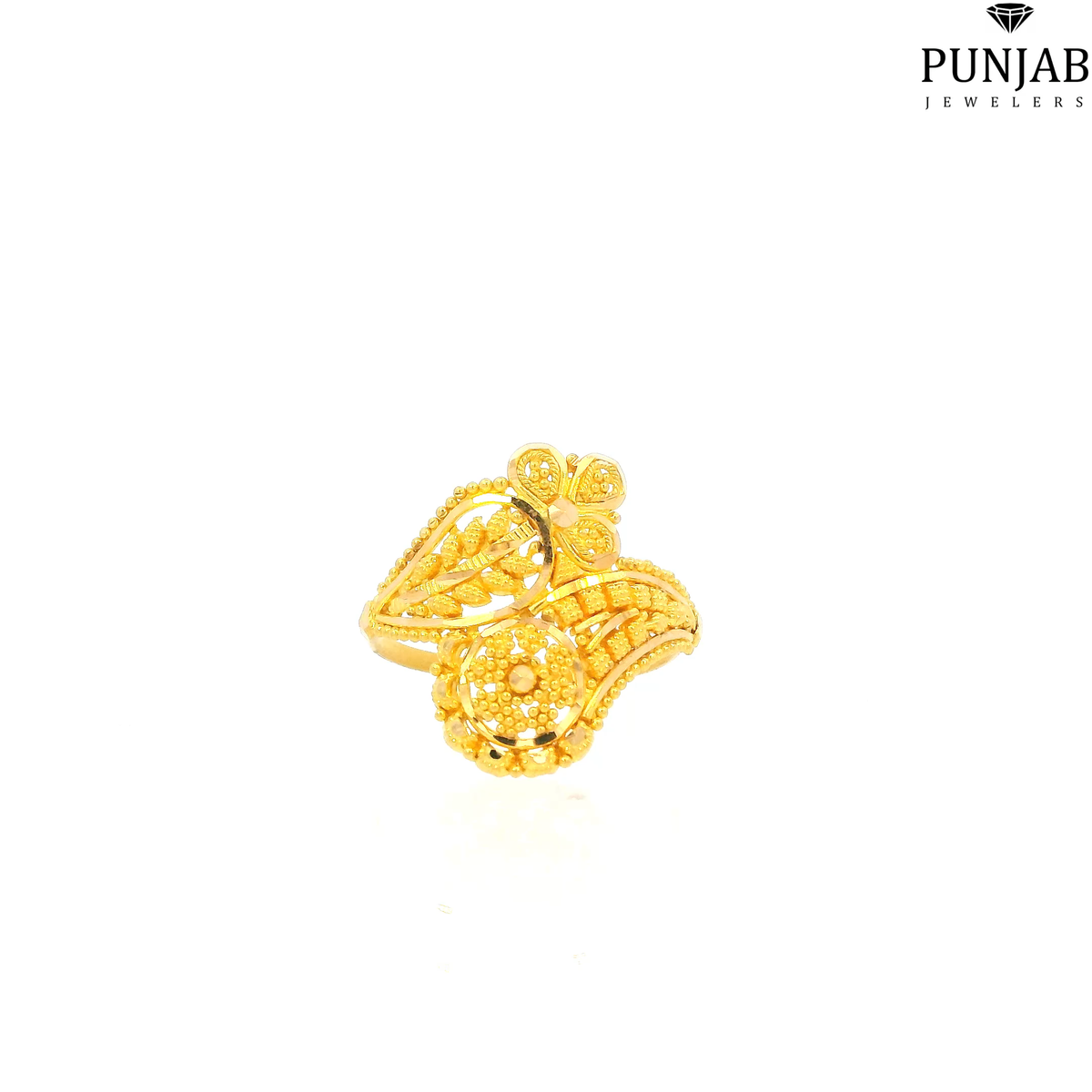 22K Yellow Gold Traditional Ring