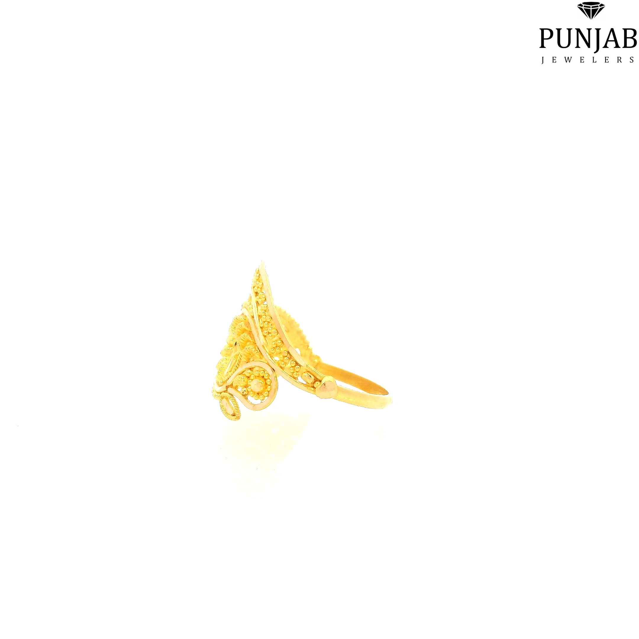 22K Yellow Gold Traditional Ring