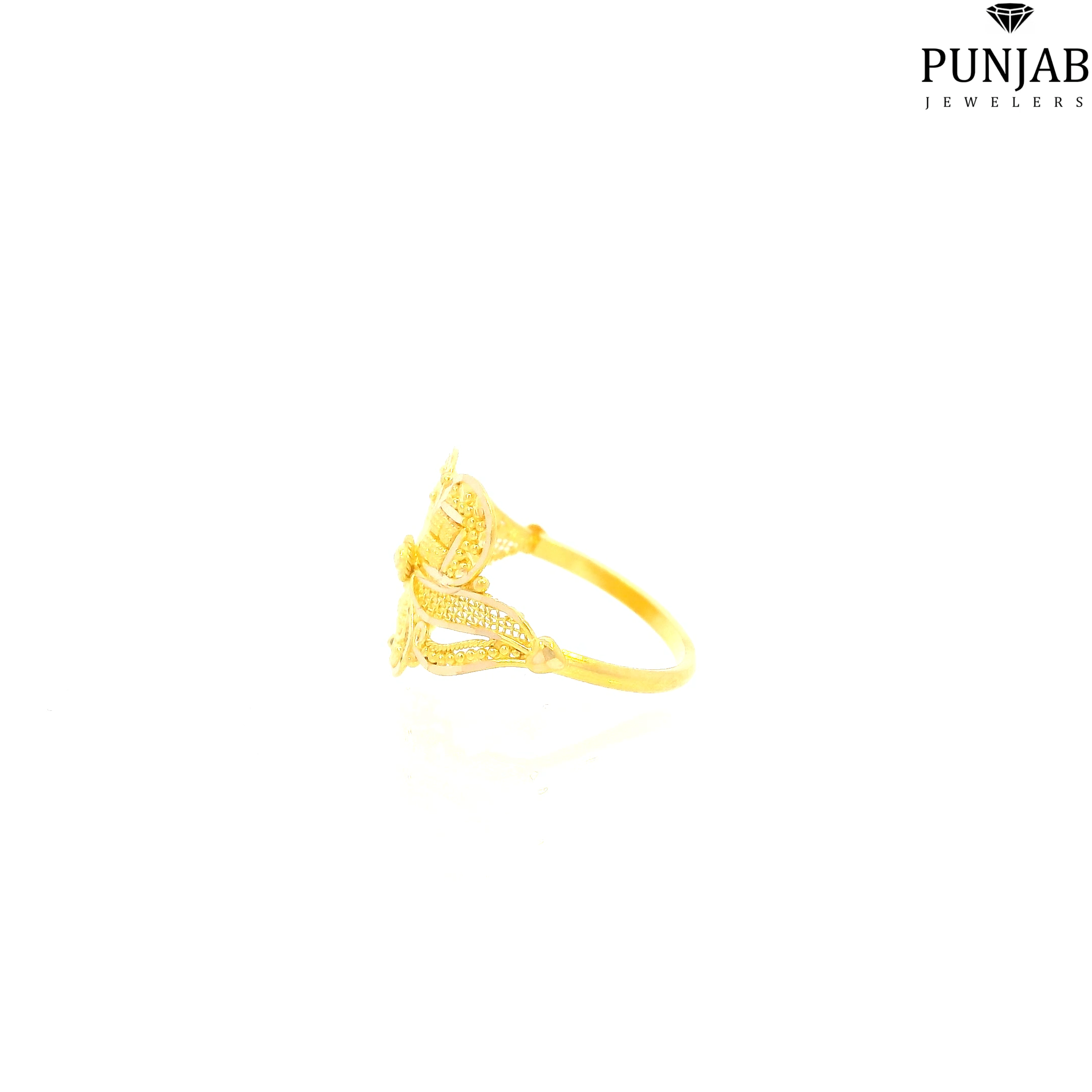 22K Yellow Gold Traditional Ring