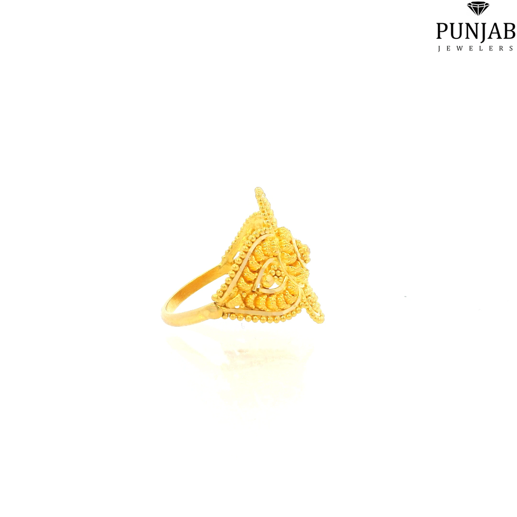 22K Yellow Gold Traditional Ring