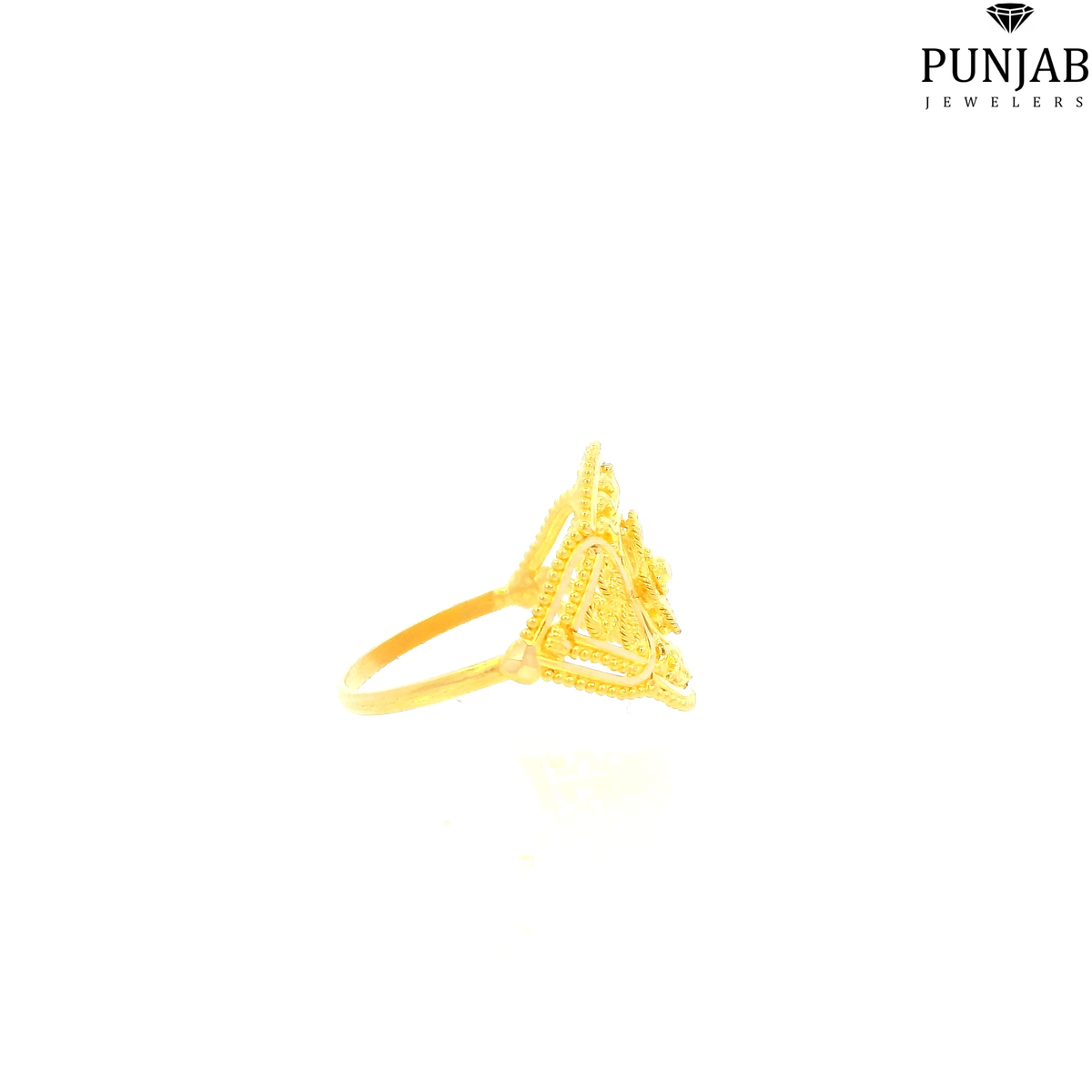 22K Yellow Gold Traditional Ring