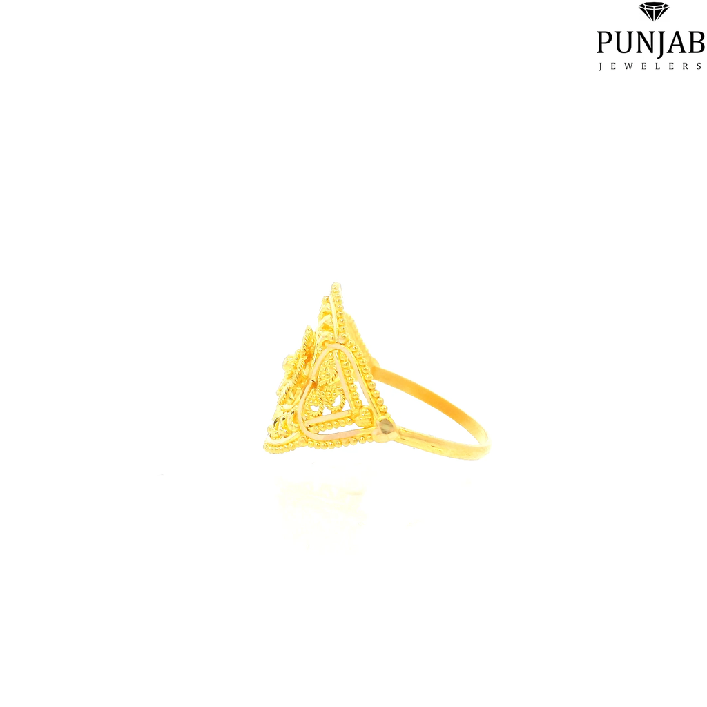 22K Yellow Gold Traditional Ring