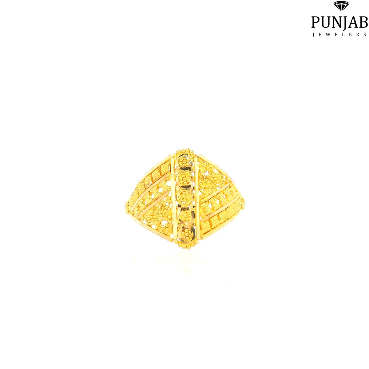 22K Yellow Gold Traditional Ring