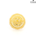 22K Yellow Gold Adjustable Traditional Ring