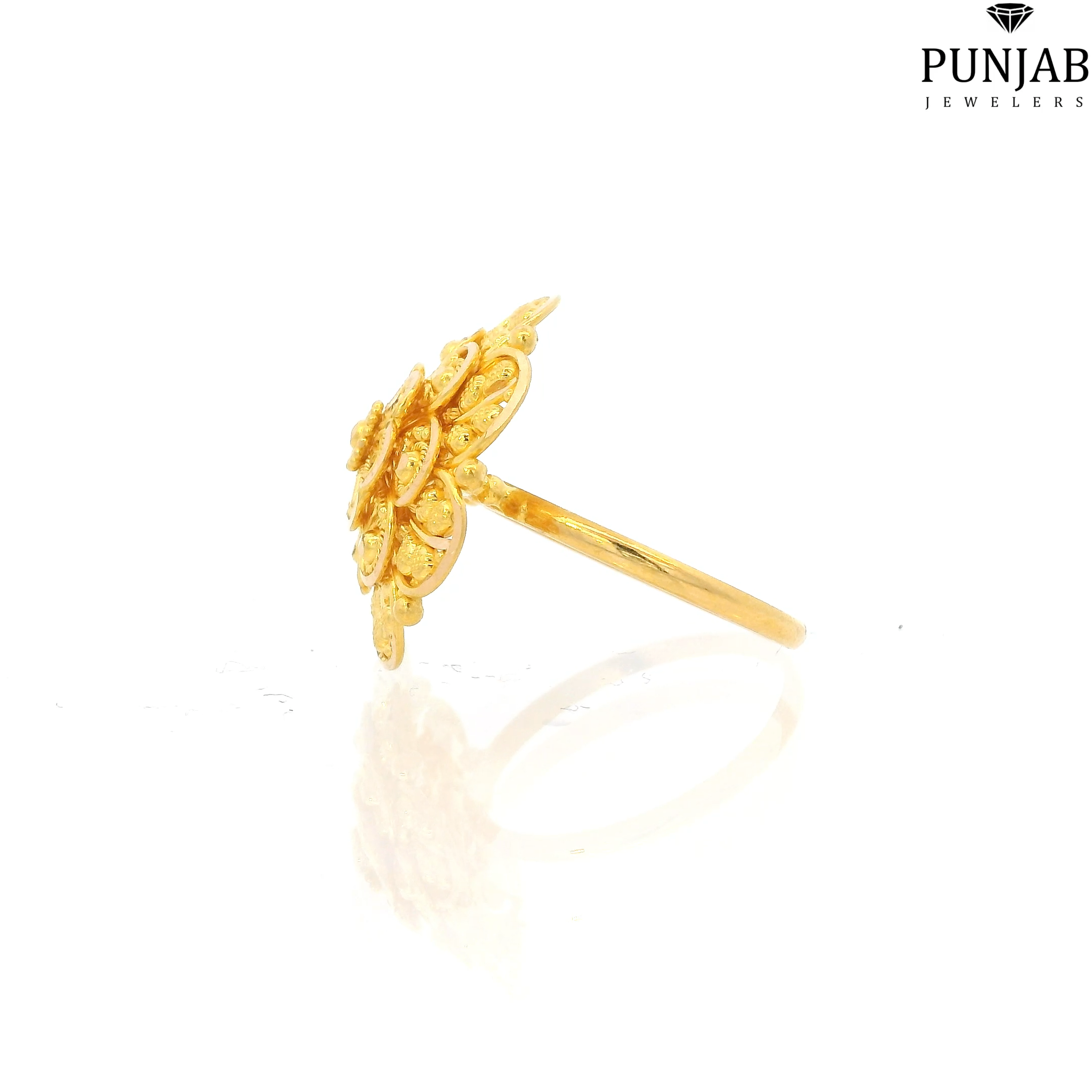 22K Yellow Gold Traditional Ring