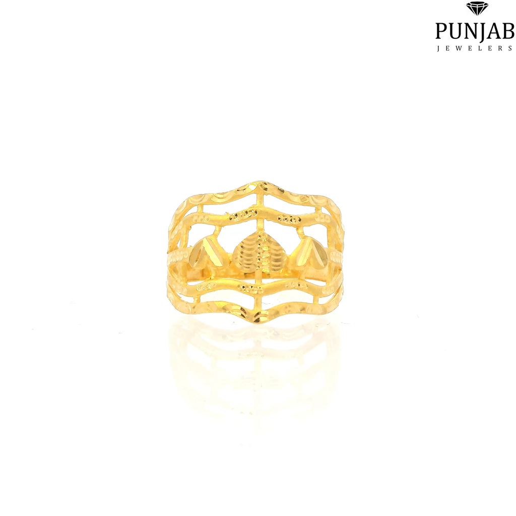 22K Yellow Gold Traditional Ring