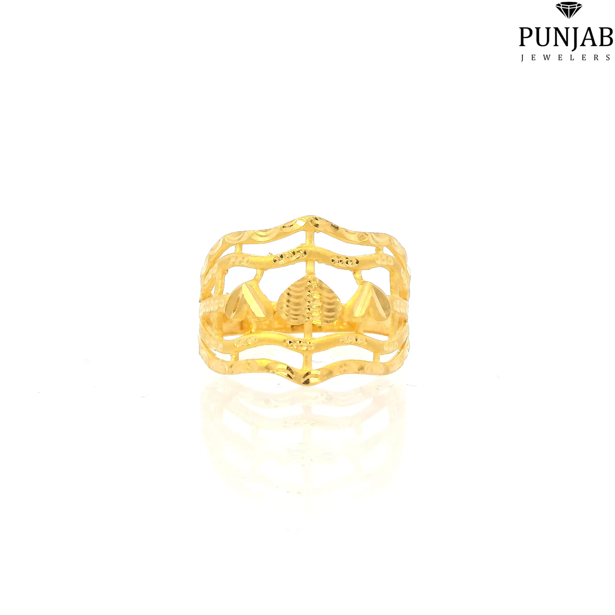 22K Yellow Gold Traditional Ring