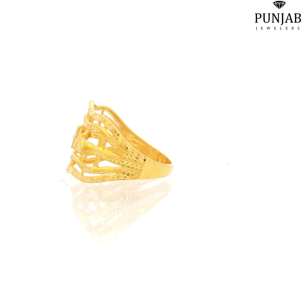 22K Yellow Gold Traditional Ring